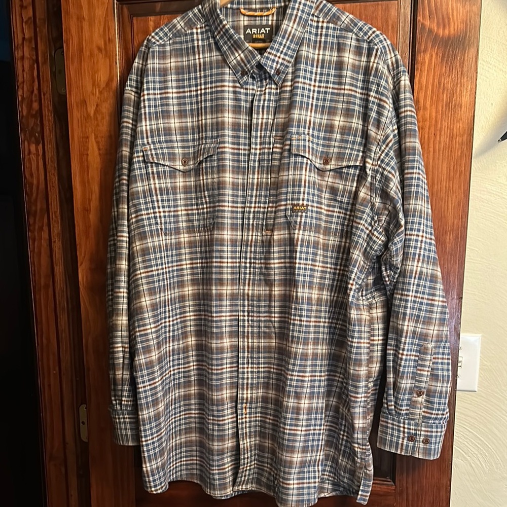 Ariat Plaid Button-Up Shirt 3XL